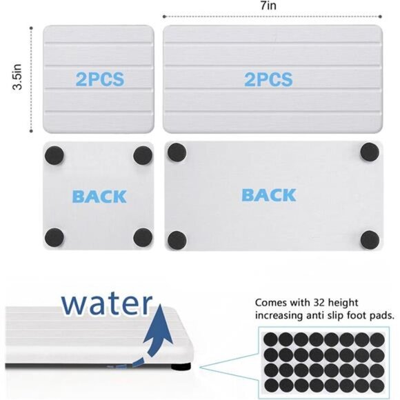 Fast Drying Stone Sink Tray Water Absorbing Vanity Tray for Bathroom Kitchen - Picture 4 of 7